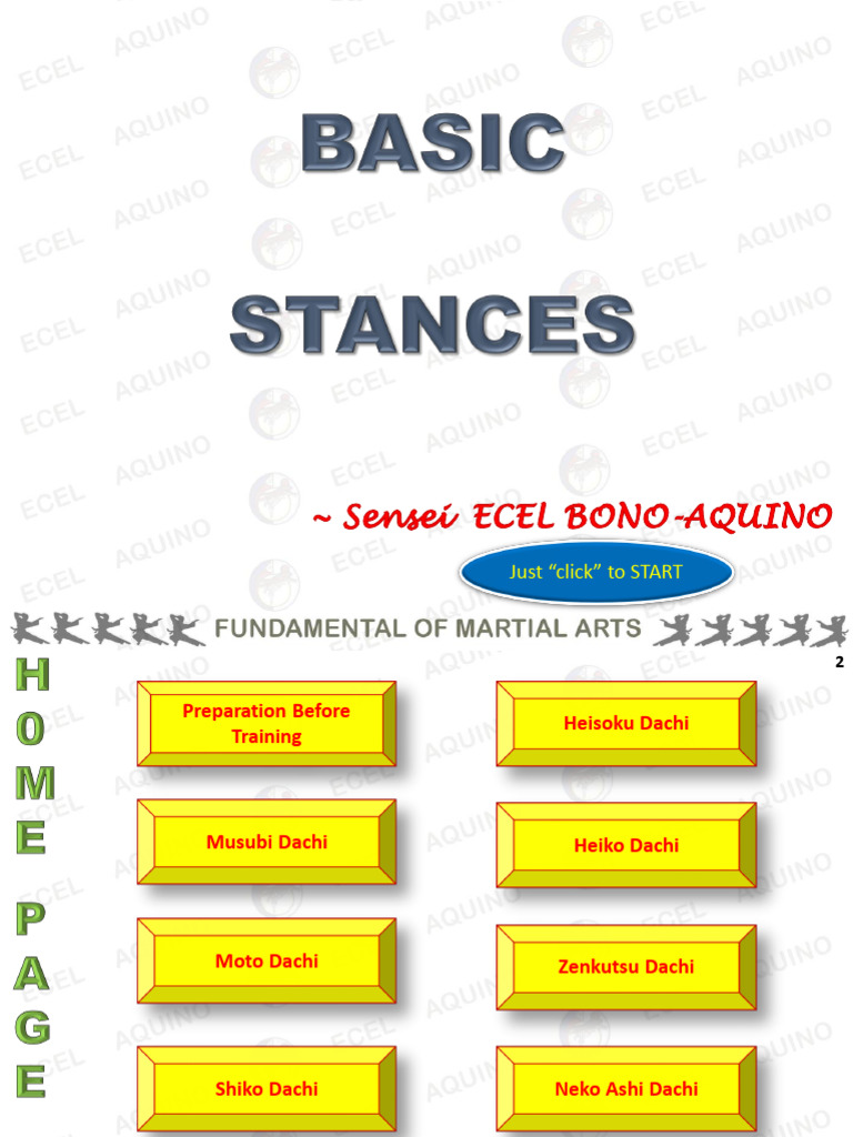 06 Basic Stances | PDF