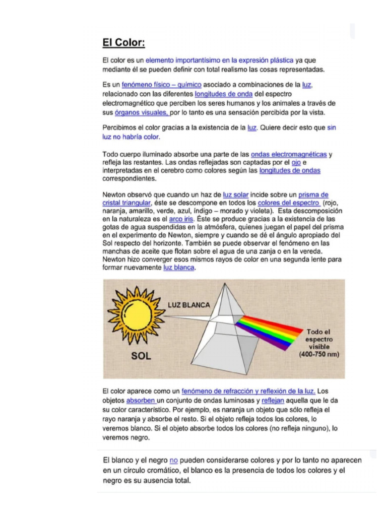 El Color... FISICA | PDF