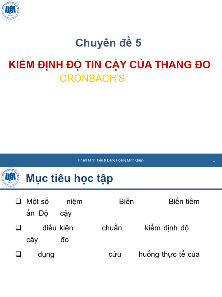 4 - Kiem Dinh Do Tin Cay Cua Thang Do - CRA | PDF