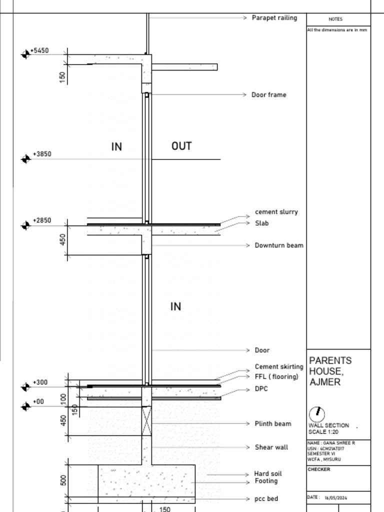 Wall Section 01 | PDF