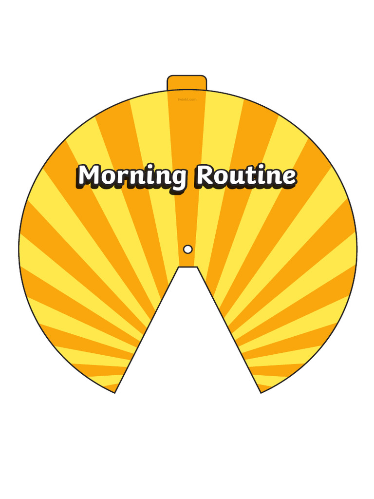 T LF 1699263412 Morning Routine Spinning Wheel - Ver - 1 | PDF