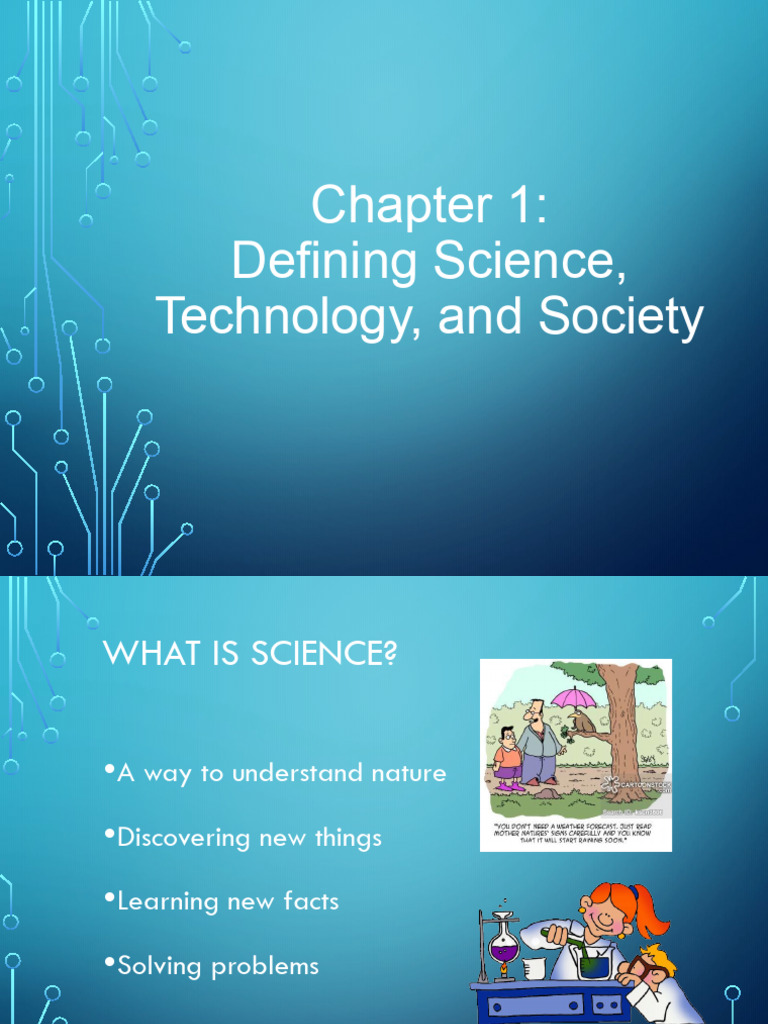 GEC108 Chapter1 S-T Definition | PDF | Science | Scientific Method