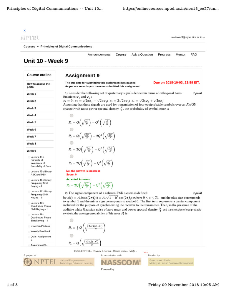 Digital Communications Unit 10 Overview | PDF | Information And ...