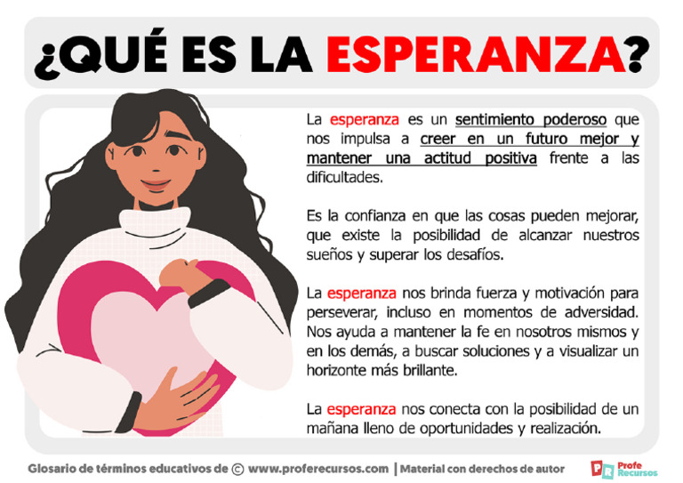 Qué Es La Esperanza 05 | PDF