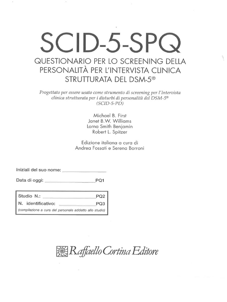 Scid 5 SPQ | PDF