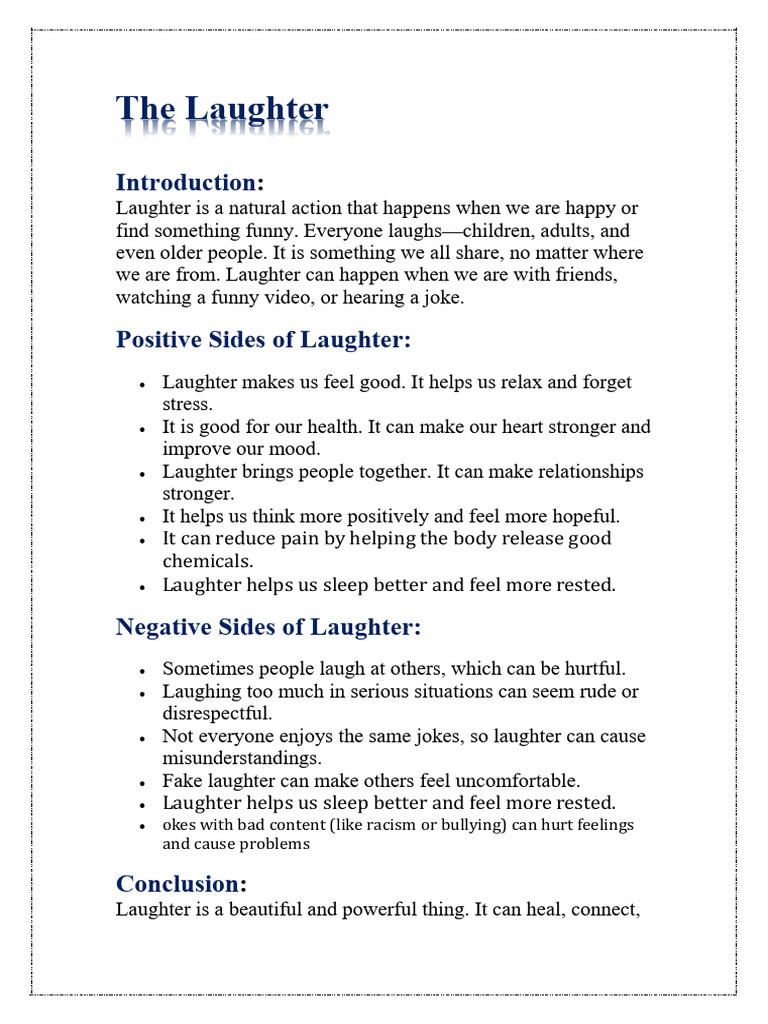 The Laughter 2 | PDF