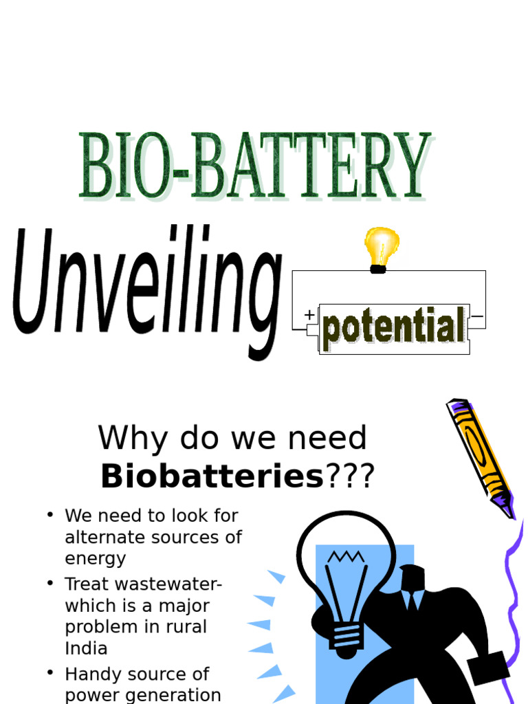 Biobatteries: Sustainable Power from Waste | PDF | Electricity
