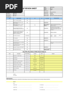 Tool Buy Off Checklist Template | PDF | Screw | Building Materials