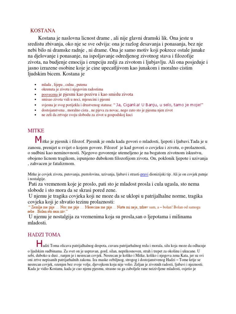 KOSTANA | PDF