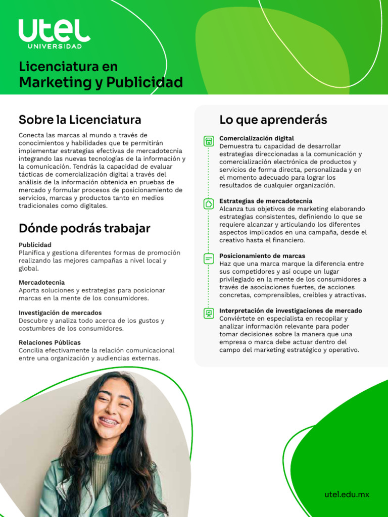 Licenciatura en Marketing y Publicidad | PDF | Marketing | Publicidad