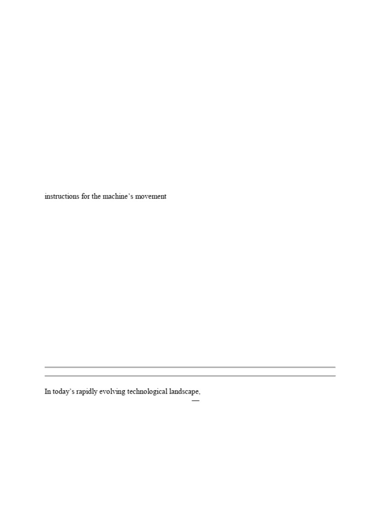 Writing Machine | PDF | Numerical Control | Electric Motor