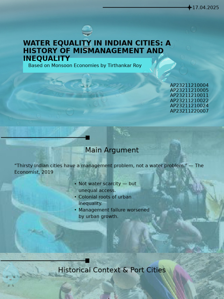 Water Equality (1) - Read-Only | PDF | Economic Inequality ...
