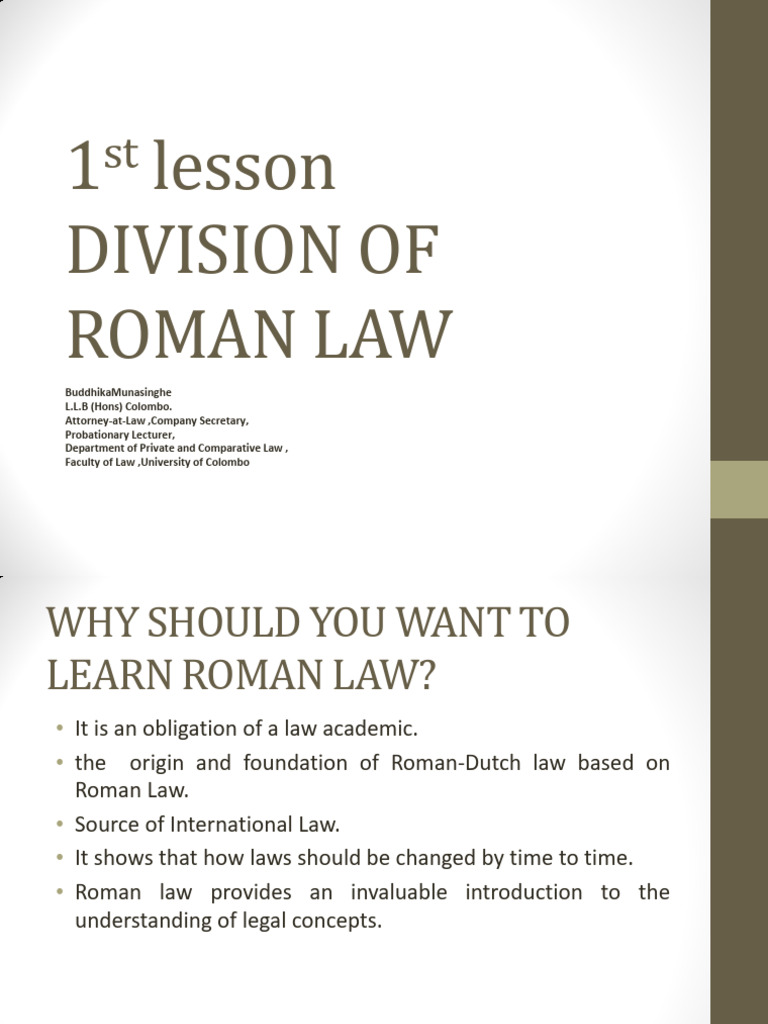 Understanding Roman Law Basics | PDF | Ancient Rome | Ancient Europe