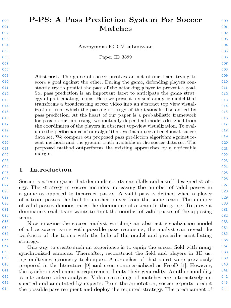 ECCV With Image Processing Model For Pass | PDF | Area | Visualization ...