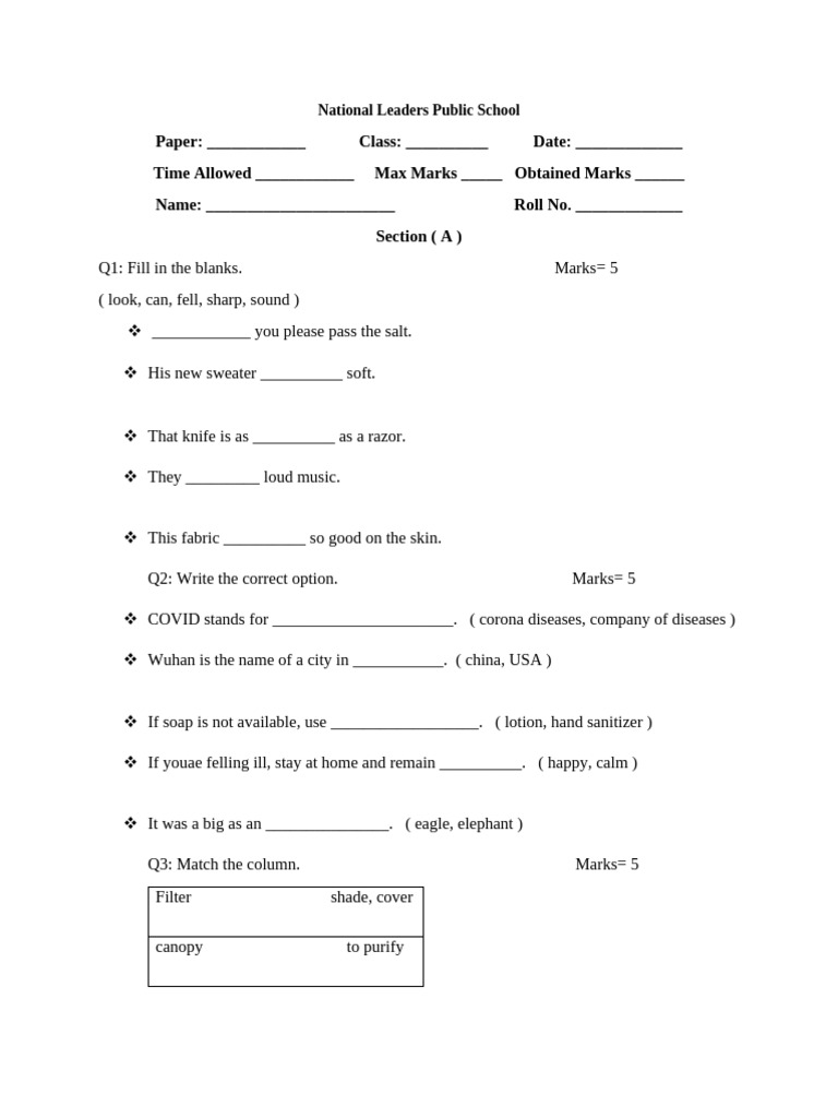 Eng A Class | PDF