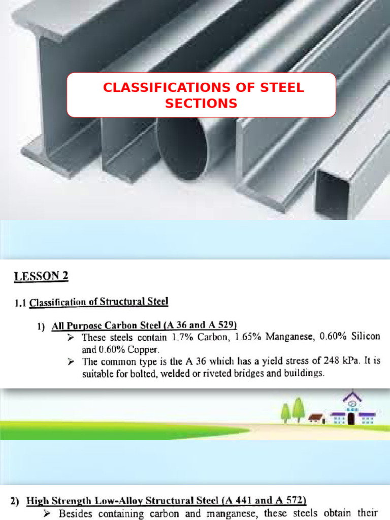 (20.1) EMech 3 - Classifications of Steel Sections | PDF