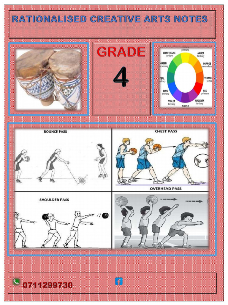 Grade 4 Creative Arts: Percussion & Netball | PDF | Rhythm | Color