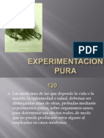 Experimentación Pura1