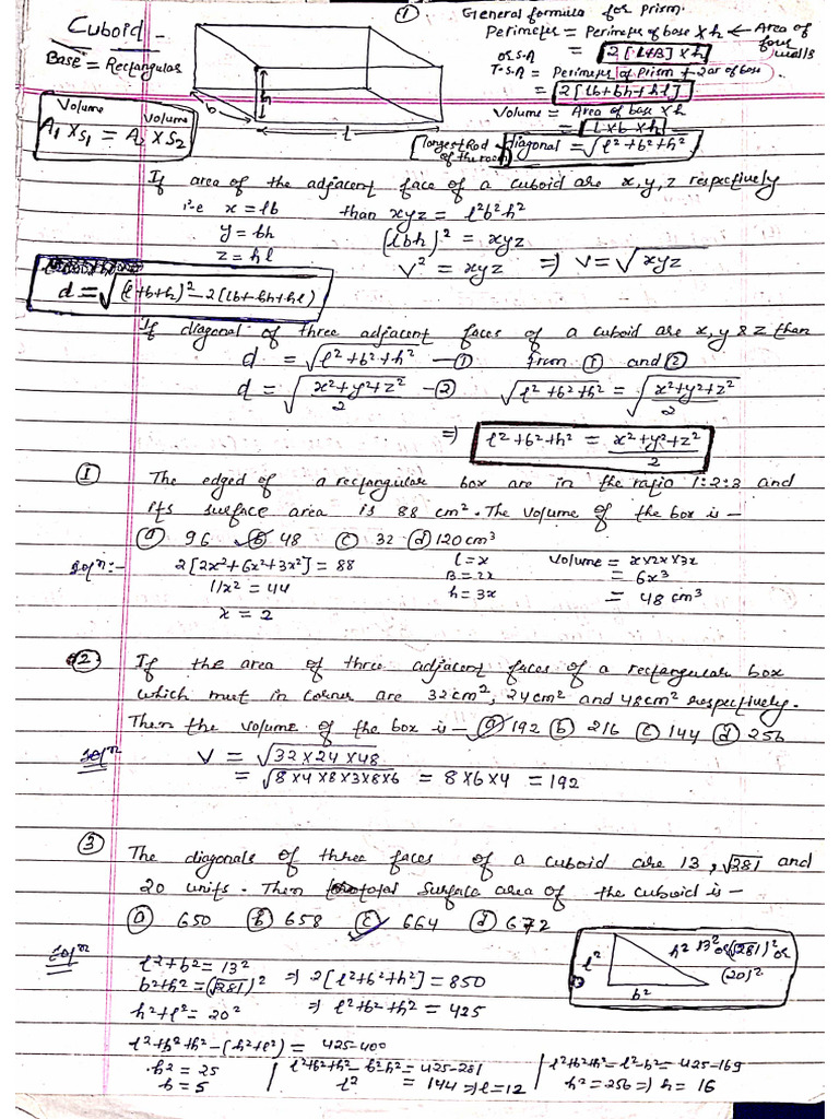 Cuboid | PDF