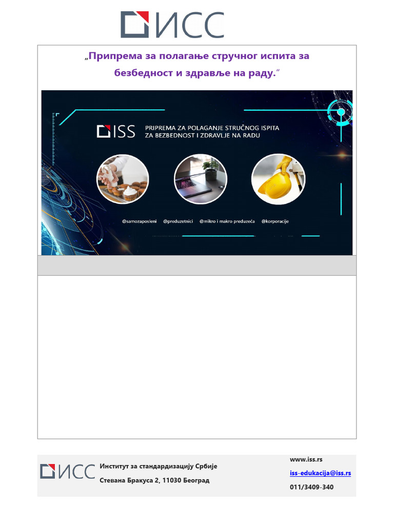 Program Predavanja Za Polaganje Stručnog Ispita 24. 10 2024 | PDF