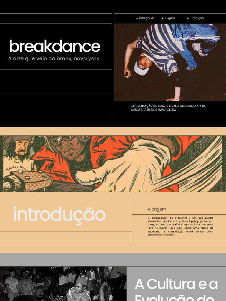 História e Elementos do Breakdance | PDF
