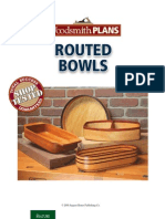 Routed Bowls