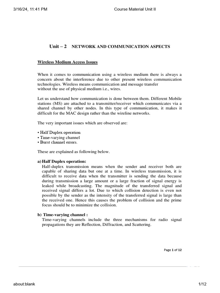 Course Material Unit III | PDF | Routing | Computer Network