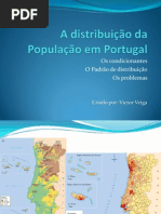 A Distribuição Da População Em Portugal