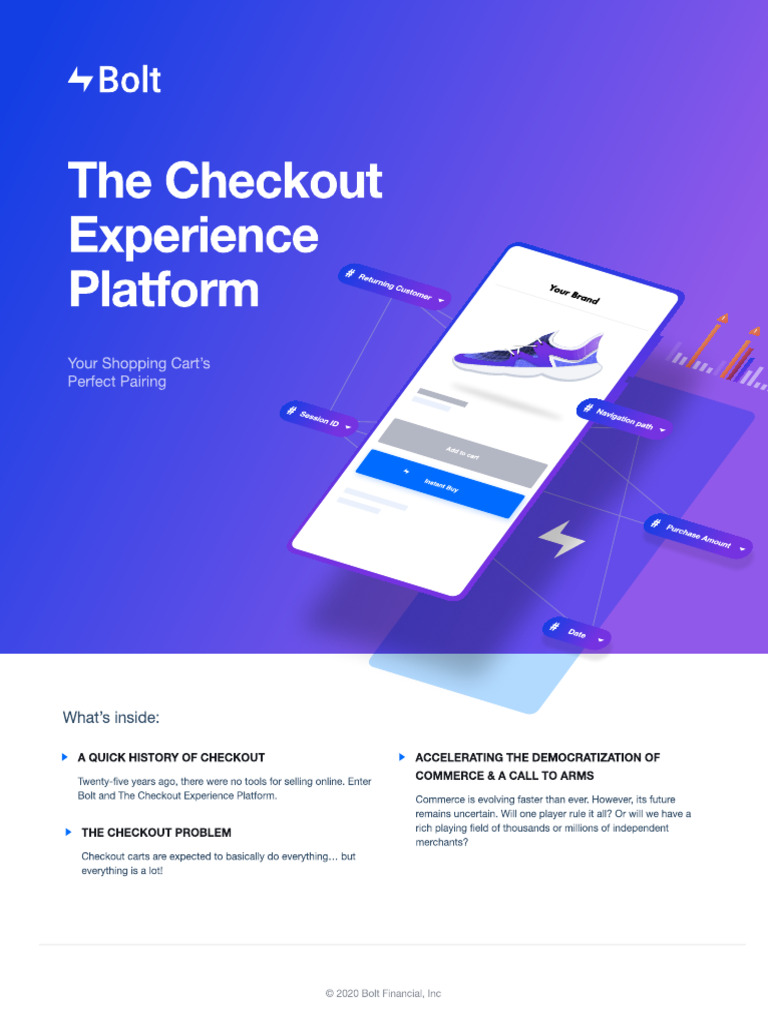 Ebook Bolt The Checkout Experience Platform | PDF | Point Of Sale | E ...