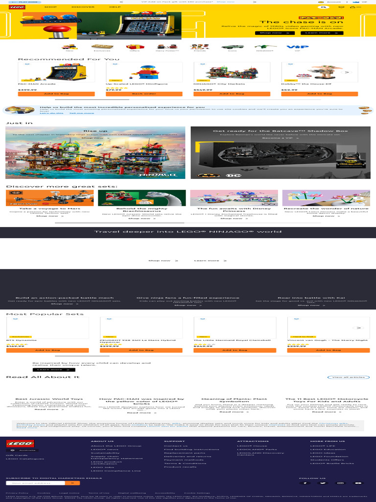 Home Official LEGO® Shop AU | PDF | Lego | Toys