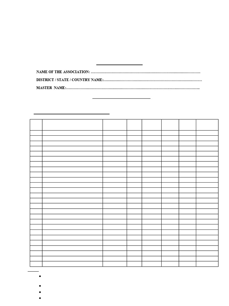 Application Form (Goa) | PDF