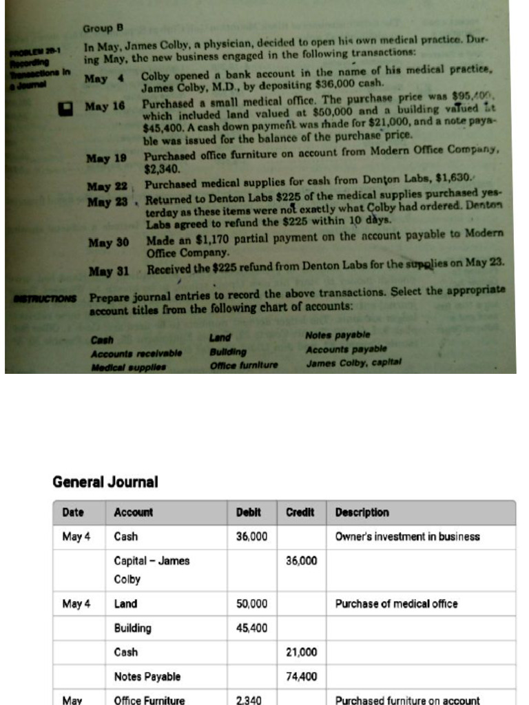 Accounting Solution Format | PDF