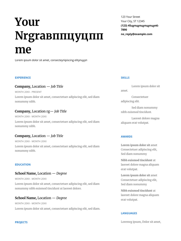 Professional Experience and Education Overview | PDF