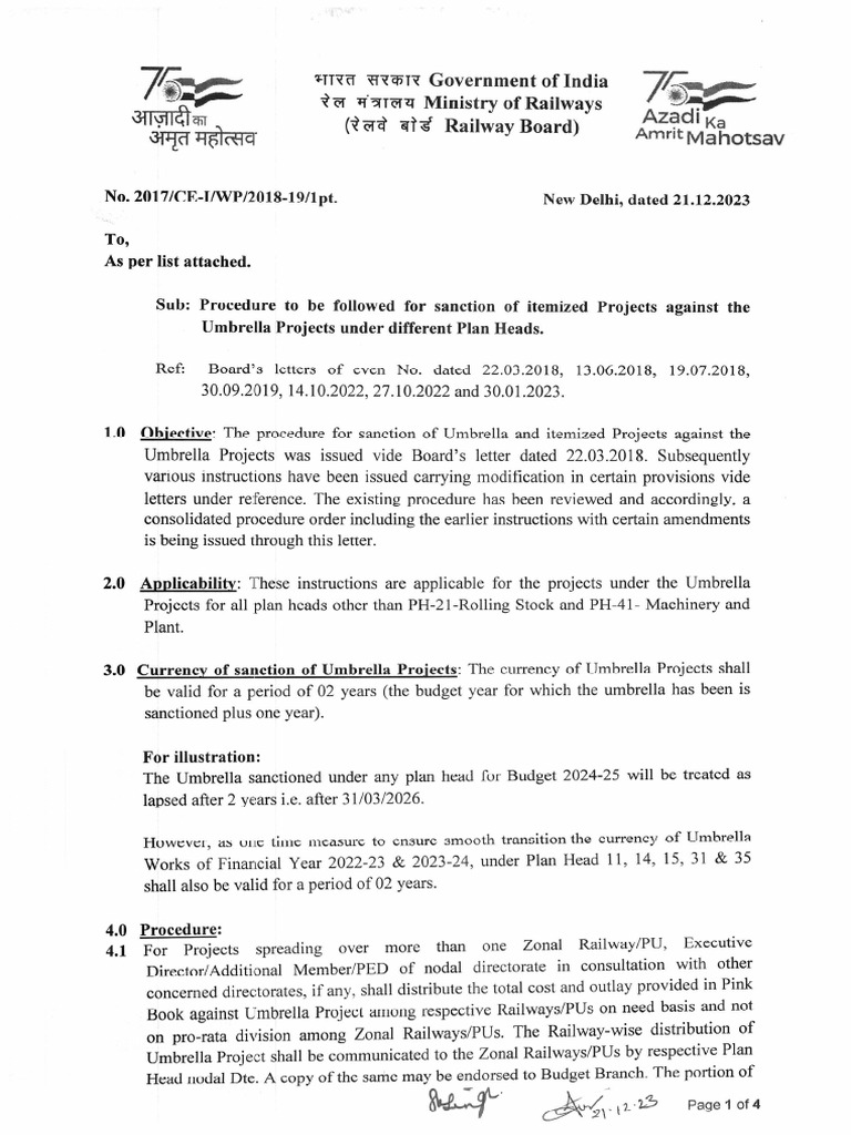 2023 - 12 - 21 Procedure To Be Followed For Sanction of Itemized ...