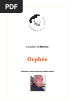 Blanchot Orphée