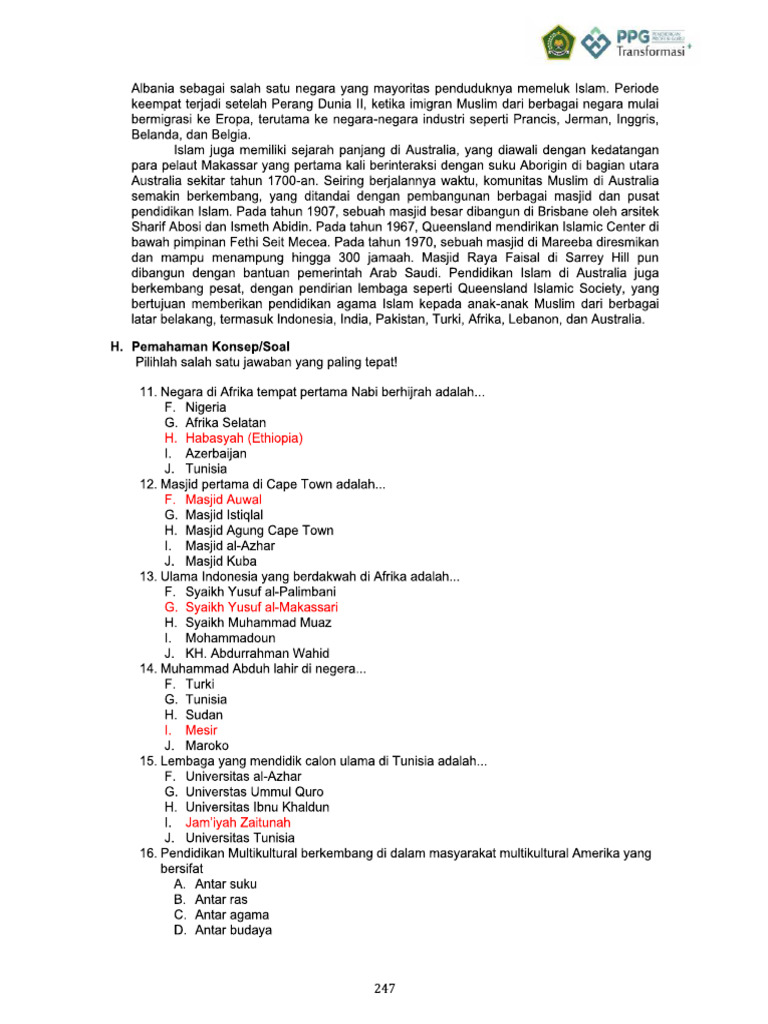 Soal Pretes Topik 3 Dan 4 | PDF