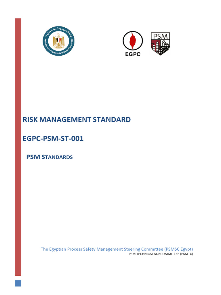 PSM Risk Management Standard Overview | PDF | Risk | Risk Assessment