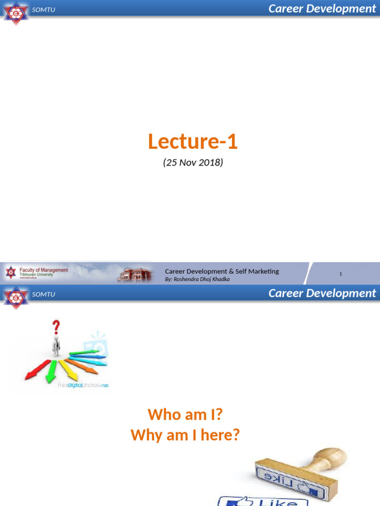 Career Development and Self Marketing Guide | PDF | Psychology