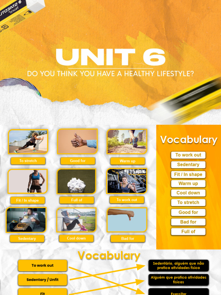 B1+Intermediate+Slides+ +unit+6 | PDF | Junk Food | French Fries