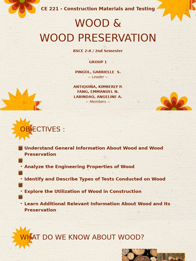 Wood Preservation Techniques Overview | PDF | Wood | Lumber