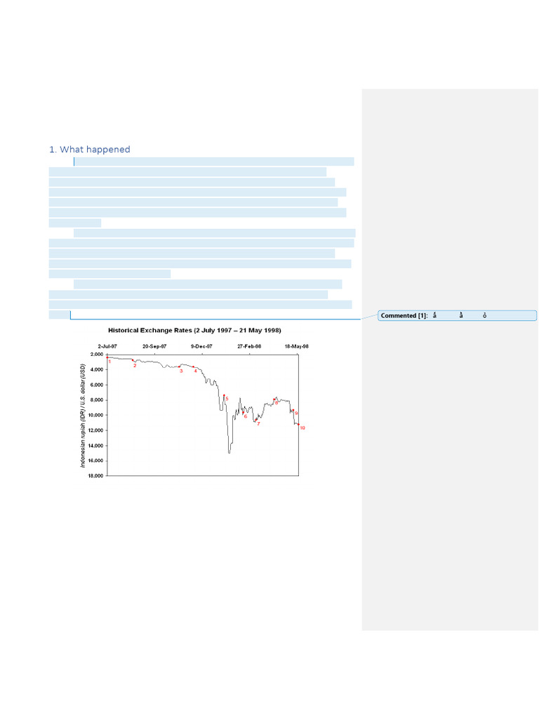 1997 Asian Financial Crisis Overview | PDF | 1997 Asian Financial ...