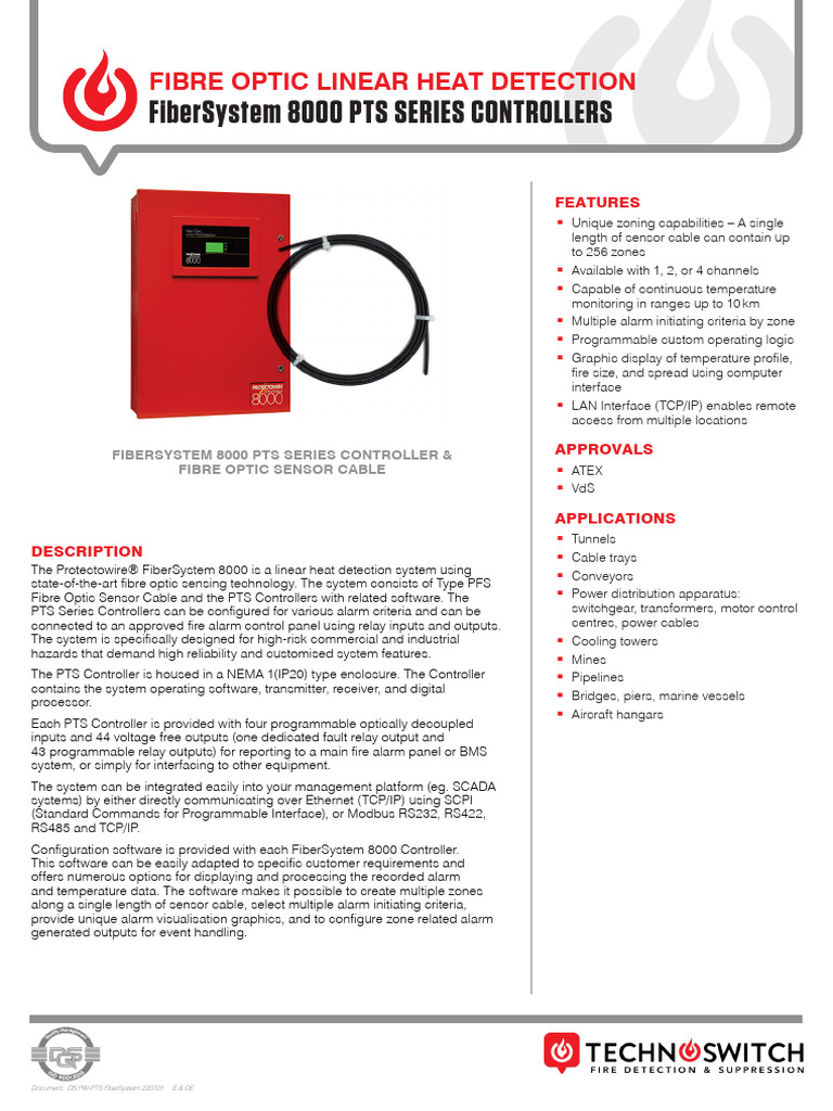 DS PW PTS FiberSystem 220701 | PDF | Power Supply | Computer Science