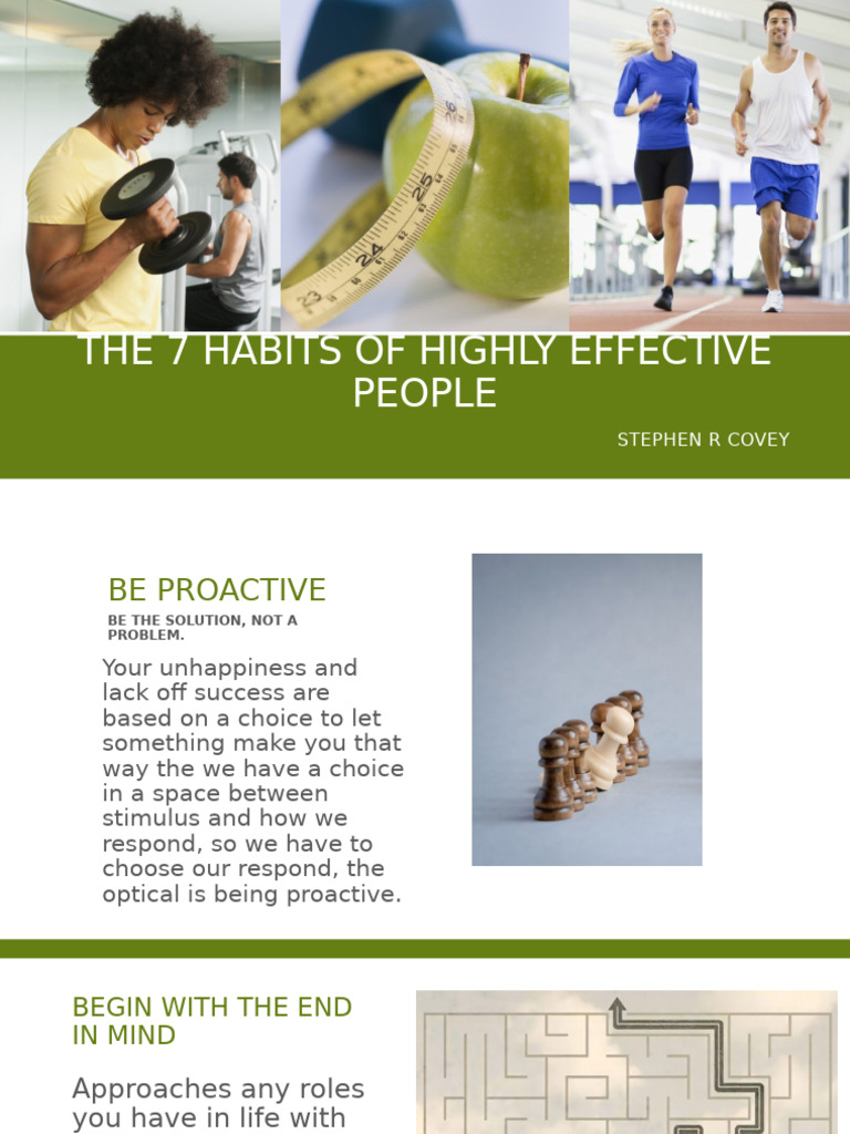 The 7 Habits of Highly Effective People | PDF | Social Psychology ...