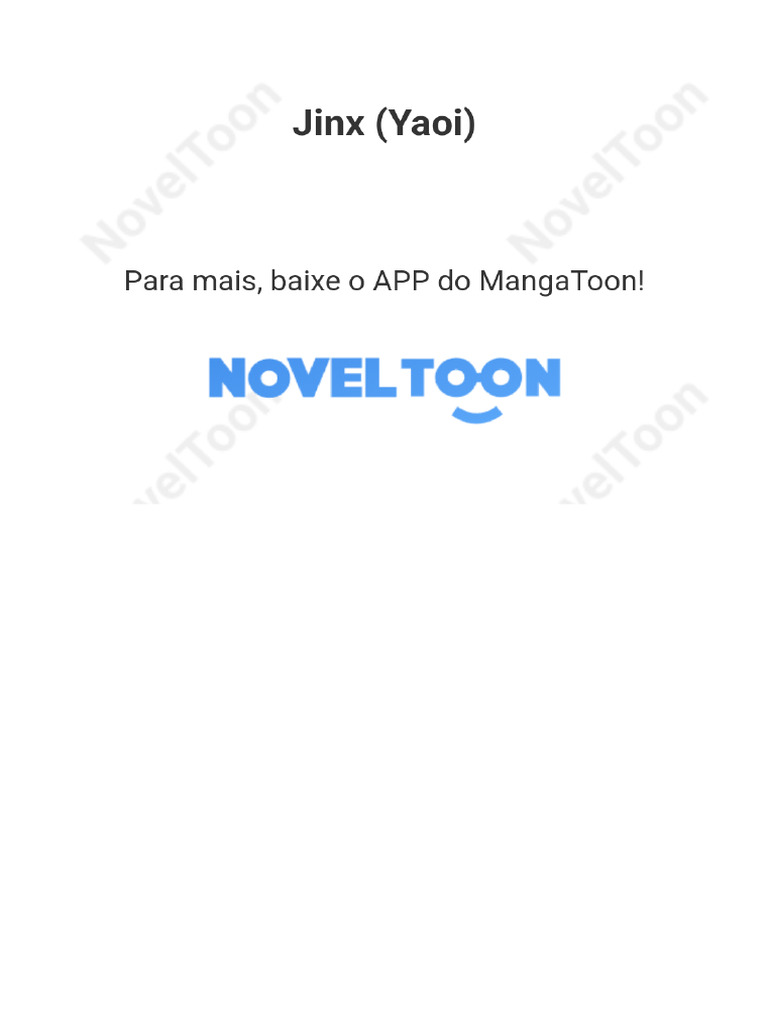 Jinx (Yaoi) | PDF