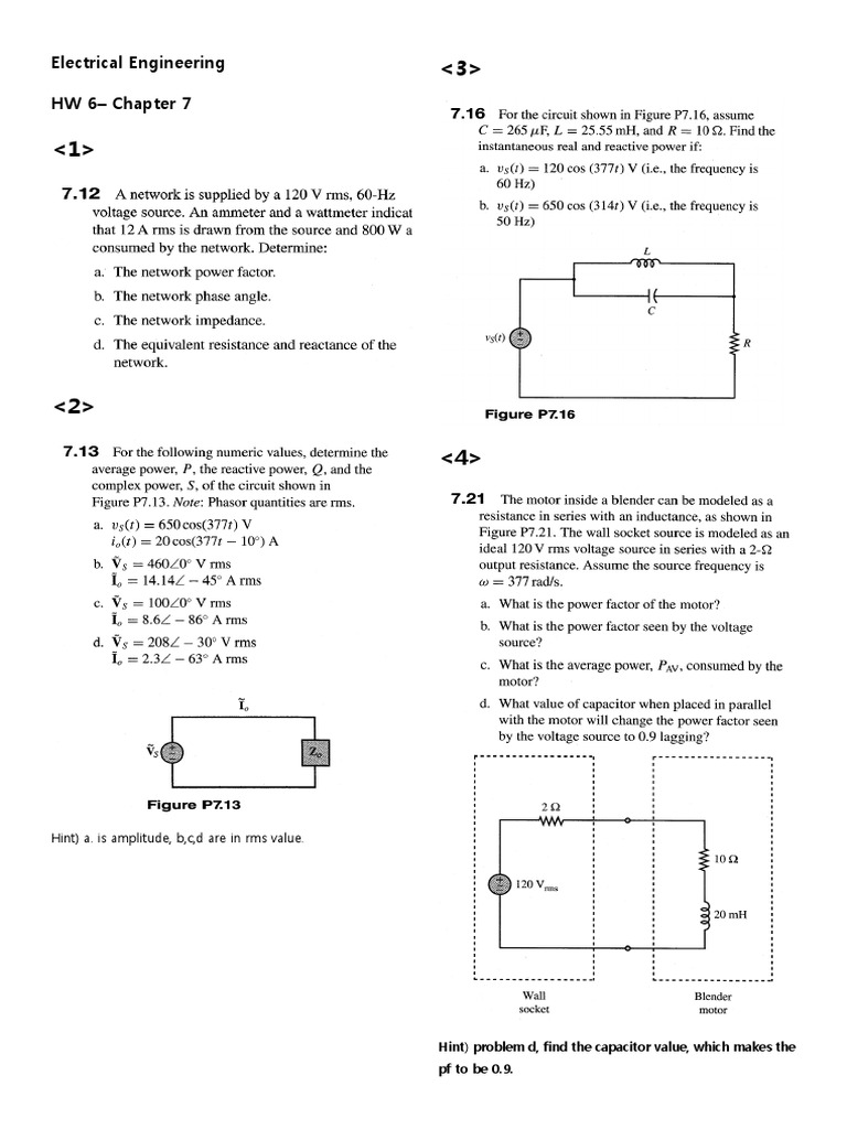 EE HW6 Sample | PDF