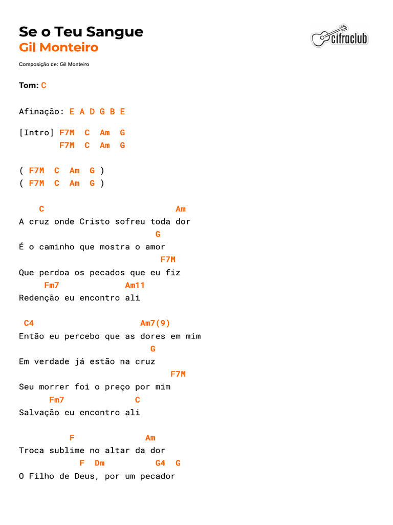 10-SE O TEU SANGUE | PDF
