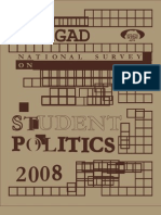 National Survey On Student Politics, 2008