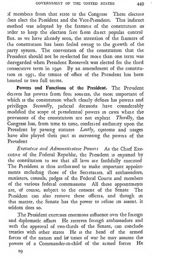 To Politics Part I Text 27 | PDF | American Government | Presidents Of ...