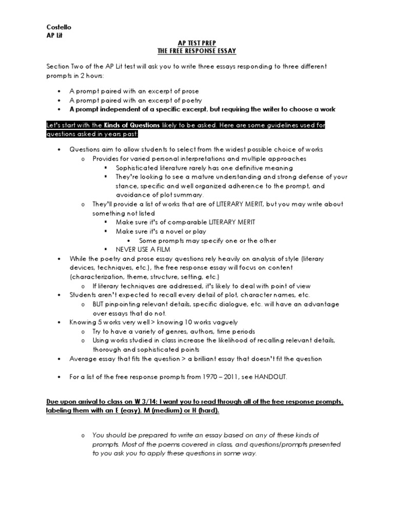 ap lit 12 essay examples ap lit 12 essay examples