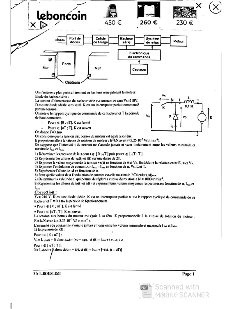 TD Elec Puiss | PDF